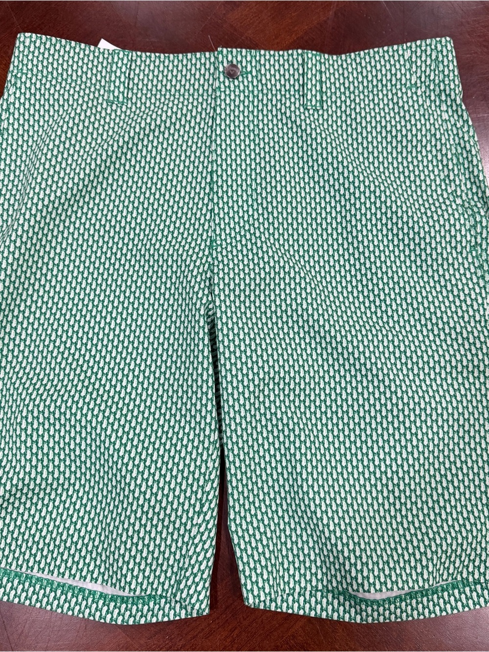 Callaway Men’s Green with White Golf Bags Golf Shorts Sz 32